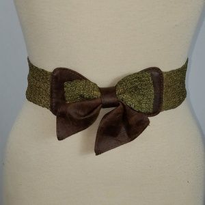 Brown Belt with bow